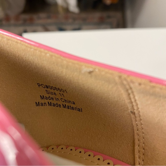 NWB Journee Collection Pointed Toe Kitten Heel Pink Pumps - Picture 7 of 12